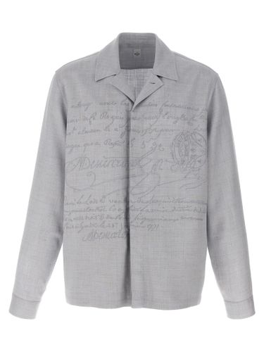 Embroidered Scritto Overshirt - Berluti - Modalova