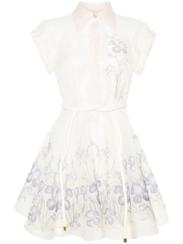 Natura Flip Dress In Blue Iris - Zimmermann - Modalova