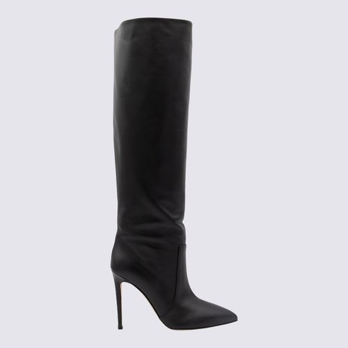 Paris Texas Black Leather Boots - Paris Texas - Modalova