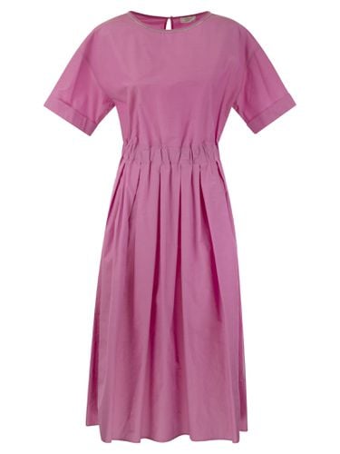 Cotton-blend Dress With Light Stitch - Peserico - Modalova