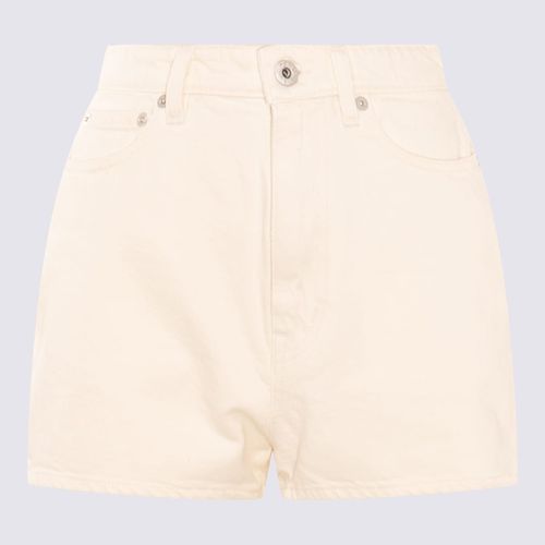 Kenzo Beige Cotton Shorts - Kenzo - Modalova
