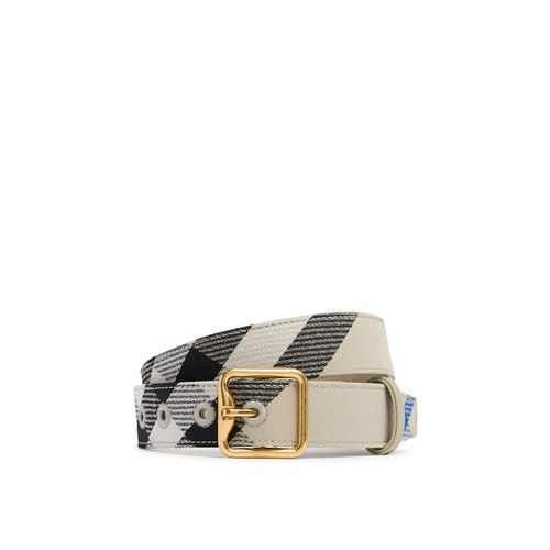 Burberry 30mm Madeira Checked Belt - Burberry - Modalova