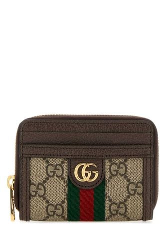 Gg Supreme Fabric Ophidia Wallet - Gucci - Modalova