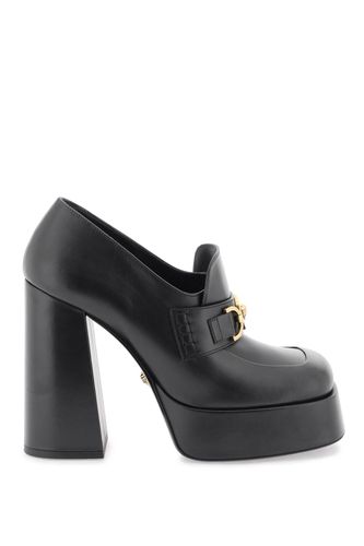 Versace Medusa Platform Loafers - Versace - Modalova