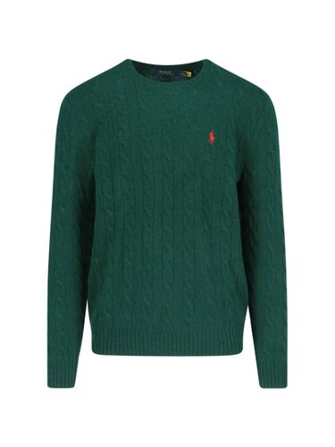 Ralph Lauren Logo Braided Sweater - Ralph Lauren - Modalova