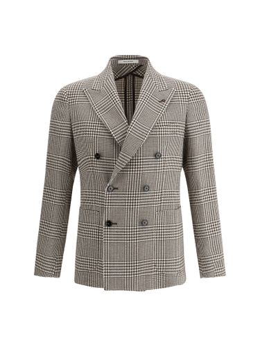 Montecarlo Houndstooth Jacket - Tagliatore - Modalova