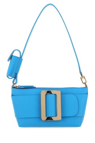 Light Blue Leather Buckle Shoulder Bag - BOYY - Modalova