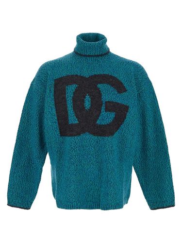 Dg Knitwear With Turtleneck - Dolce & Gabbana - Modalova