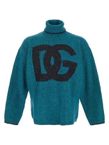 Dg Knitwear With Turtleneck - Dolce & Gabbana - Modalova