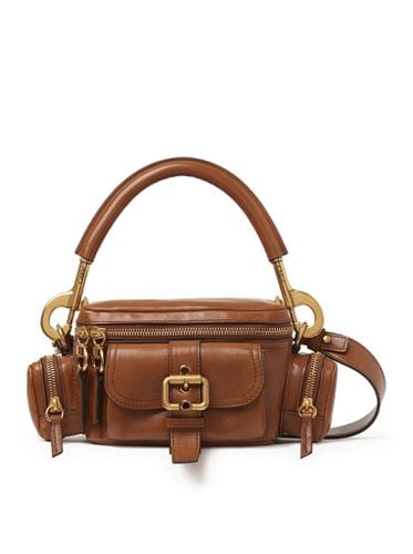 Small Camera Bag In Shiny Leather - Chloé - Modalova