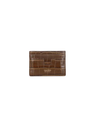 Tom Ford Logo Card Holder - Tom Ford - Modalova