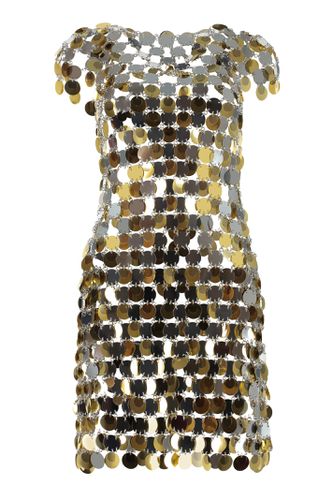 Metallic Sequin Mini-dress - Paco Rabanne - Modalova