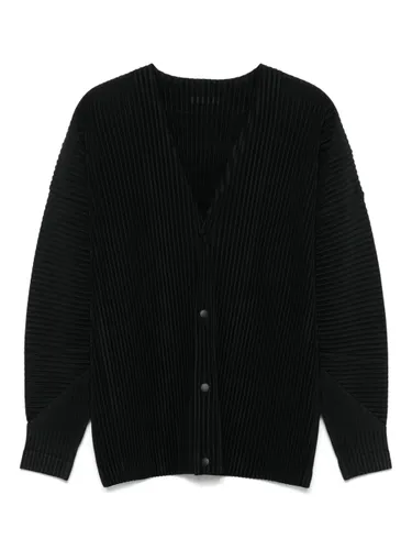 V-necked Pleated T-shirt - Homme Plissé Issey Miyake - Modalova