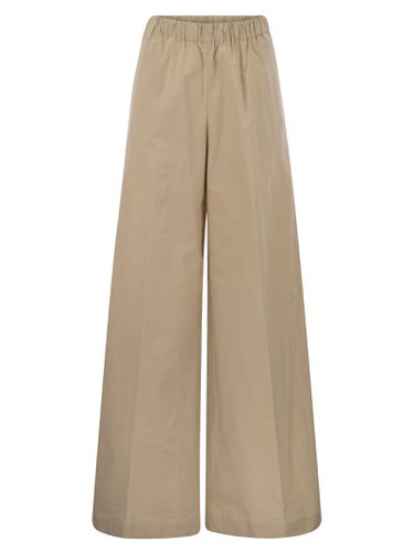 Steven - Stretch Cotton Loose-fitting Trousers - Antonelli - Modalova