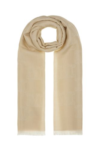 Max Mara Sand Wool Blend Scarf - Max Mara - Modalova