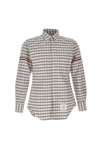 Cotton classic Fit Shirt Check Oxford - Thom Browne - Modalova