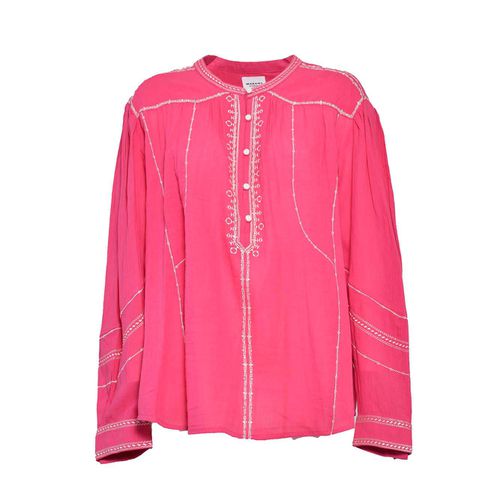 Embroidered Long-sleeved Blouse - Marant Étoile - Modalova