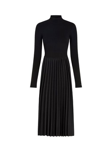 Midi Dress With Pleated Skirt - Tommy Hilfiger - Modalova