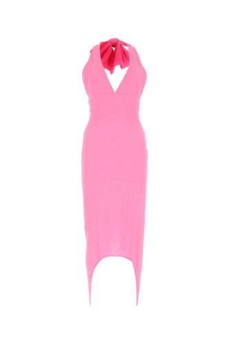 Patou Pink Stretch Seersucker Dress - Patou - Modalova