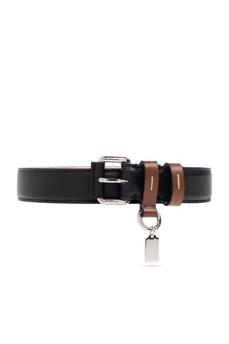 Logo Plaque Buckled Belt - Maison Margiela - Modalova