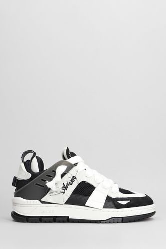 Area Patchwork Sneakers In Black Leather And Fabric - Axel Arigato - Modalova