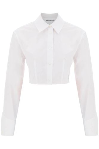 Cropped Structured Shirt - Alexander Wang - Modalova