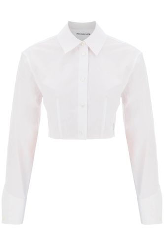 Cropped Structured Shirt - Alexander Wang - Modalova