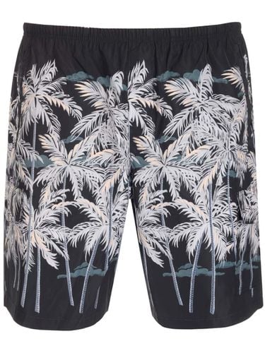 Palm Printed Swim Shorts - Palm Angels - Modalova