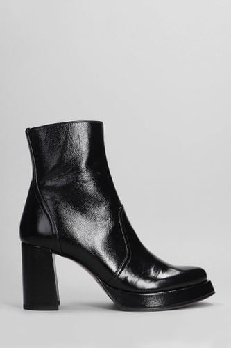 Fentu 45 High Heels Ankle Boots In Leather - Chie Mihara - Modalova