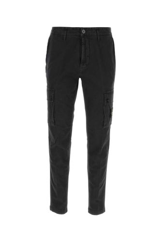 Stretch Cotton Cargo Pant - Stone Island - Modalova