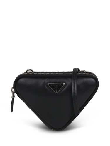 Prada Leather Mini Pouch Bag - Prada - Modalova