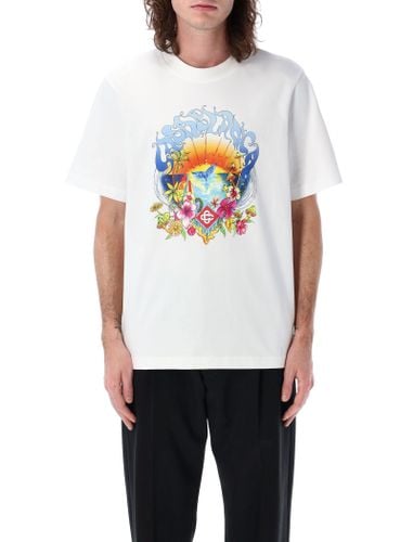 Surf Trip Printed T-shirt - Casablanca - Modalova