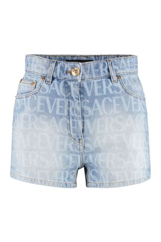 Versace Denim Shorts - Versace - Modalova
