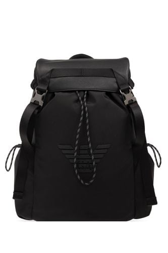 Emporio Armani Backpack With Logo - Emporio Armani - Modalova