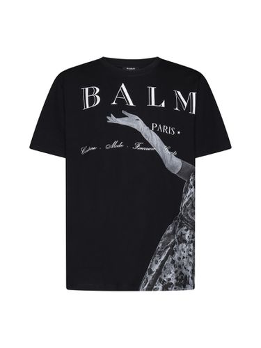 Balmain Jolie Madame Print T-shirt - Balmain - Modalova