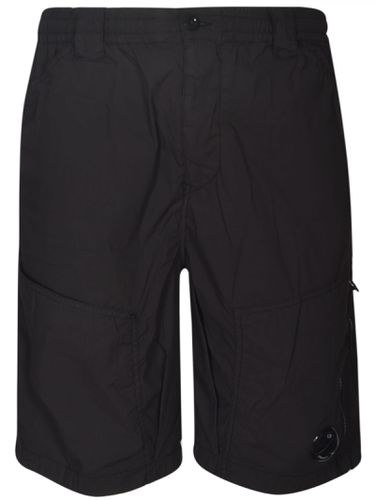 C. P. Company Elastic Buttoned Waist Cargo Shorts - C.P. Company - Modalova