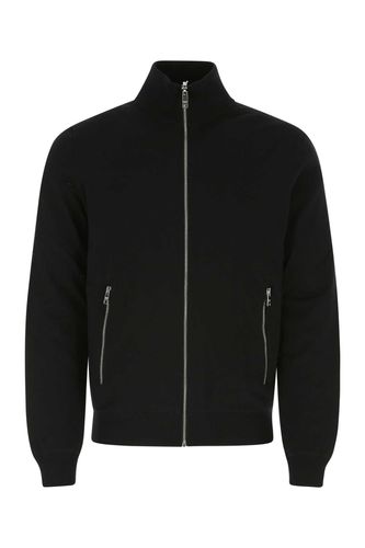 Black Wool Reversible Cardigan - Prada - Modalova