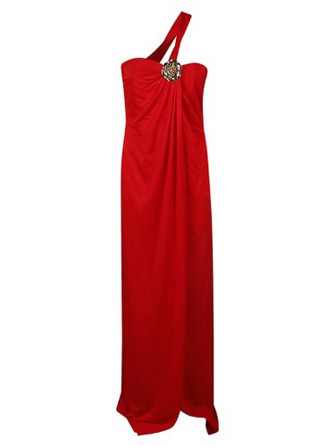 Blumarine Off-shoulder Long Dress - Blumarine - Modalova