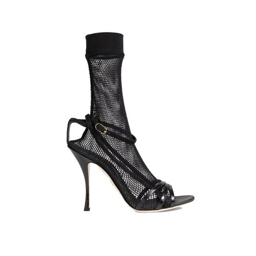 Dolce & Gabbana Fishnet Sandals - Dolce & Gabbana - Modalova