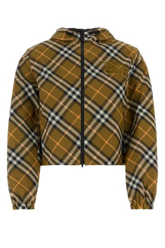 Printed Polyester Reversible Jacket - Burberry - Modalova