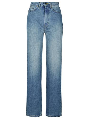 Light Denim Cotton Jeans - Casablanca - Modalova
