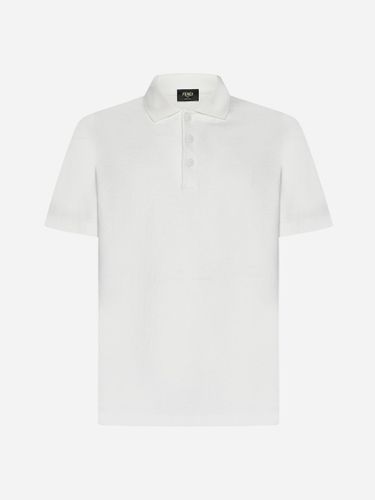 Fendi Pique Cotton Polo Shirt - Fendi - Modalova