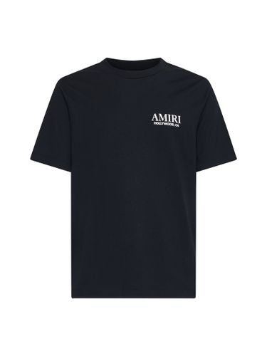 AMIRI Logo Printed Crewneck T-shirt - AMIRI - Modalova