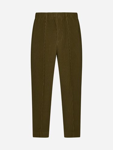 Pleated Fabric Trousers - Homme Plissé Issey Miyake - Modalova