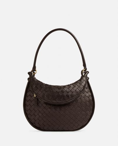 Gemelli Leather Shoulder Bag - Bottega Veneta - Modalova