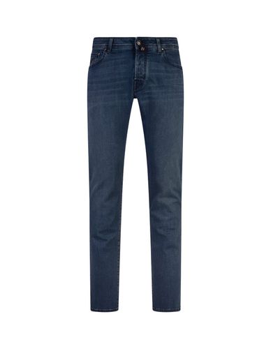 Nick Slim Fit Jeans In Dark Super Stretch Denim - Jacob Cohen - Modalova