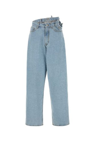 Y/Project Light Blue Denim Jeans - Y/Project - Modalova