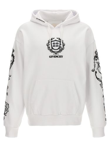 Embroidery And Print Hoodie - Givenchy - Modalova