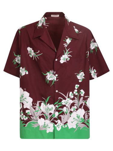 Graphic Print Bowling Shirt - Valentino - Modalova