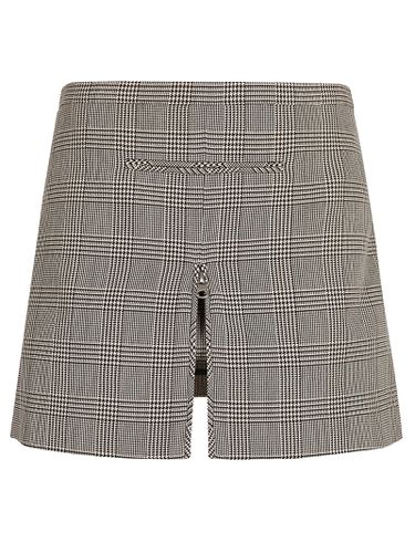 Tailored Prince Of Wales Mini-skirt - Courrèges - Modalova